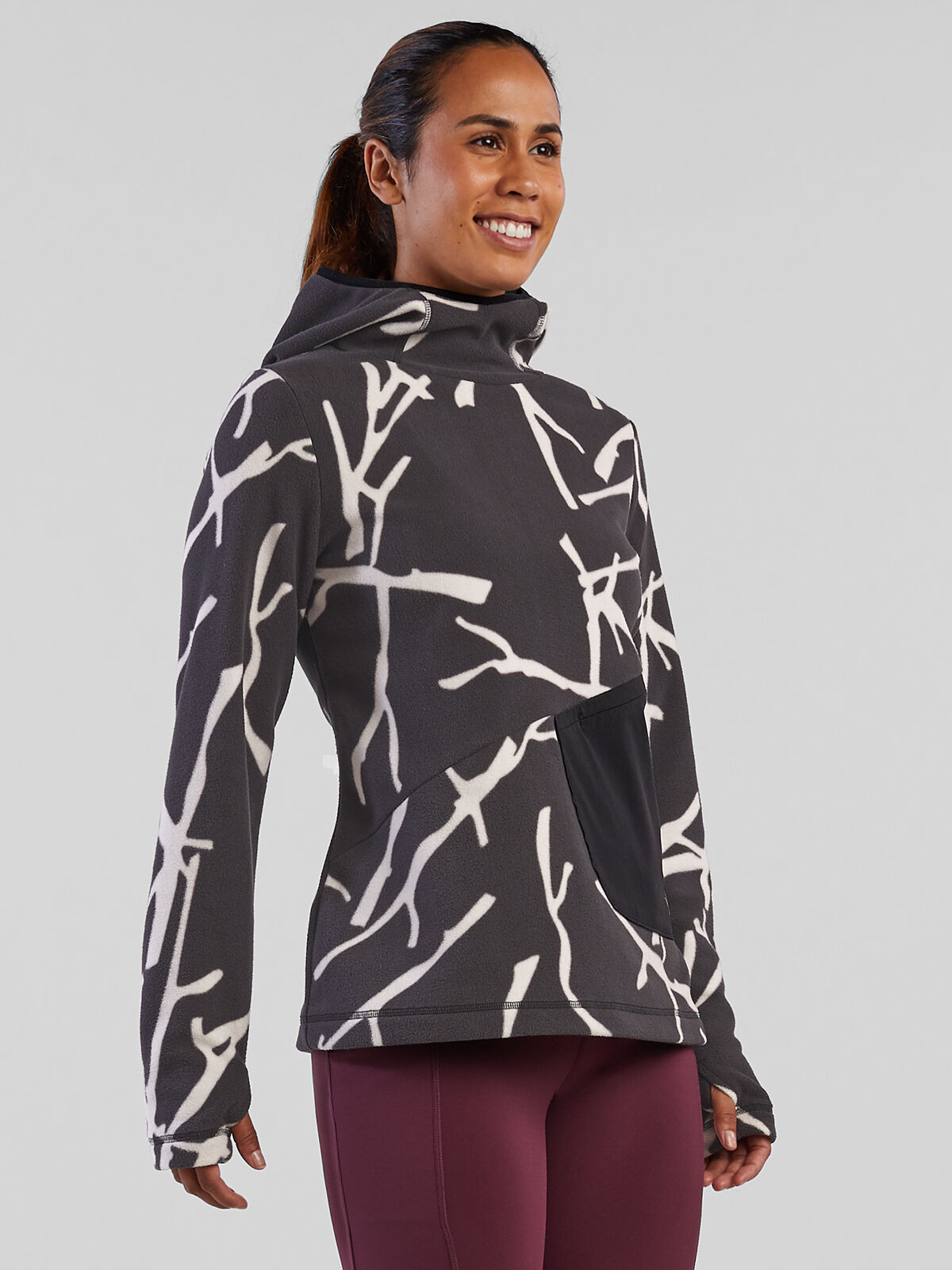 Indyeva Midlayer Pullover Hoodie: Nikita | Title Nine