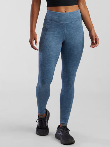 Crash Polartec® Fleece Lined Tights - Heathered
