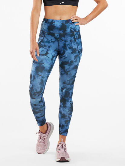 Mad Dash Reversible 7/8 Running Tights - Aurora, , original