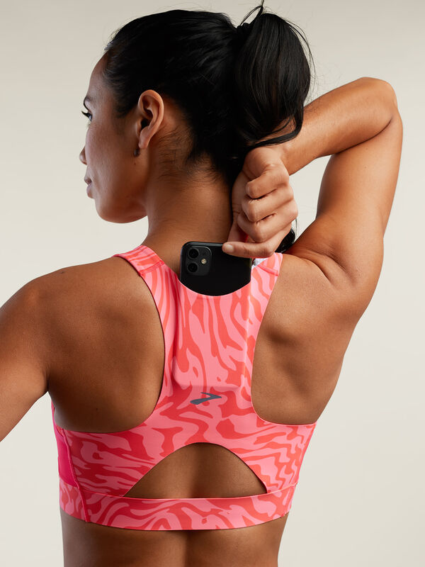 Goldilocked and Loaded Pocket Sports Bra, , original
