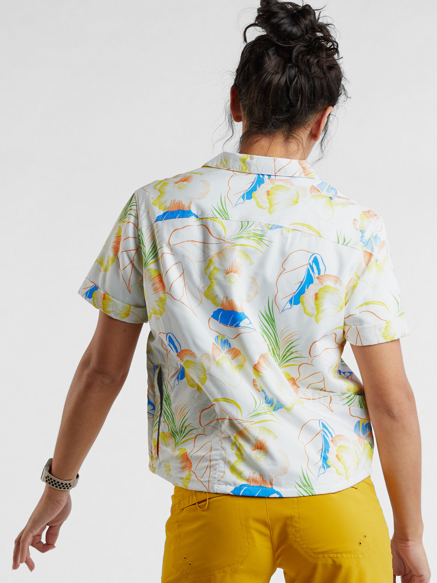 Whoa-loha Button Down Top - Riviera Flora, , original