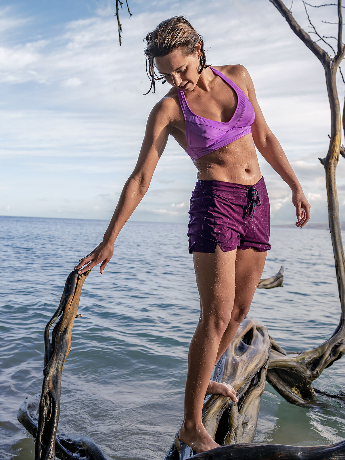 Title nine board shorts top