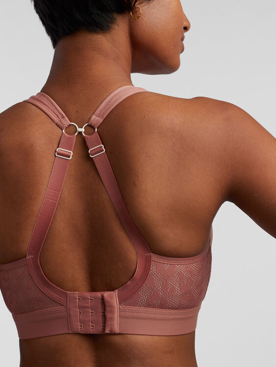 Mono b wide strap back sports bra