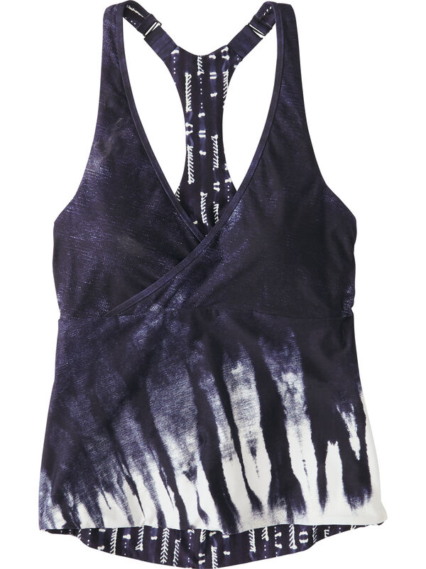 Backflip Reversible Tankini Top - Tie Dye/Rain, , original