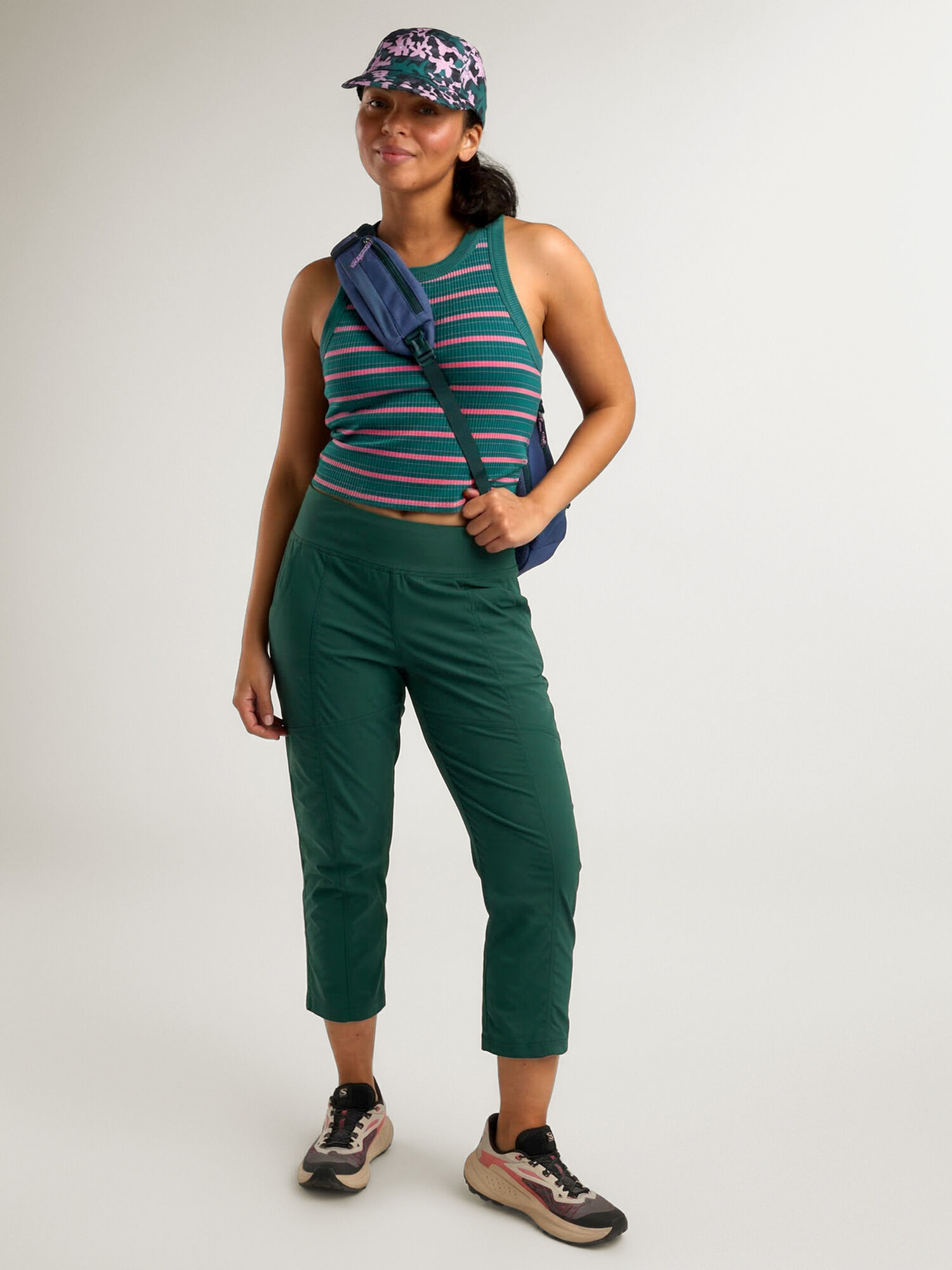 Evergreen Hiking Capris, , original