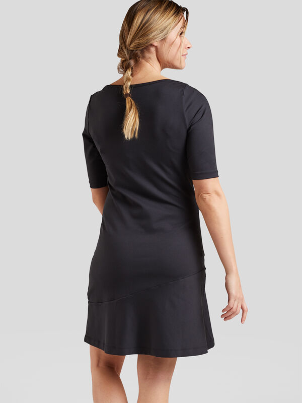 Buttah Boatneck Dress - Solid, , original