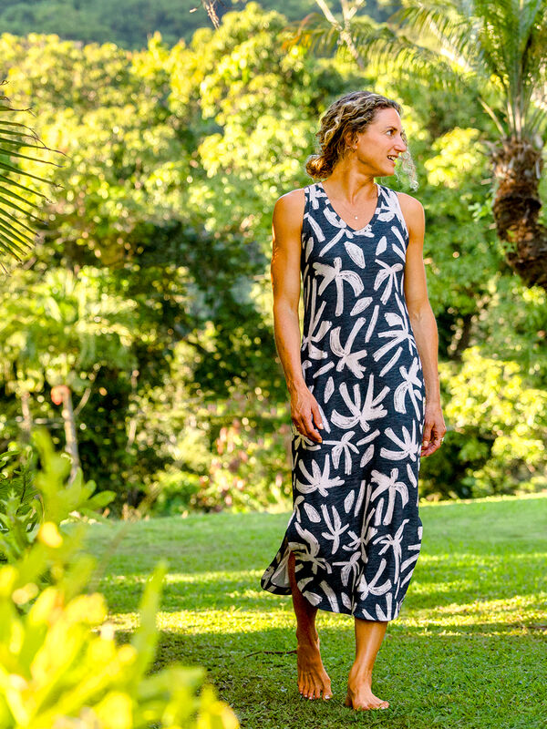 Danvers Midi Dress with Built-in Bra