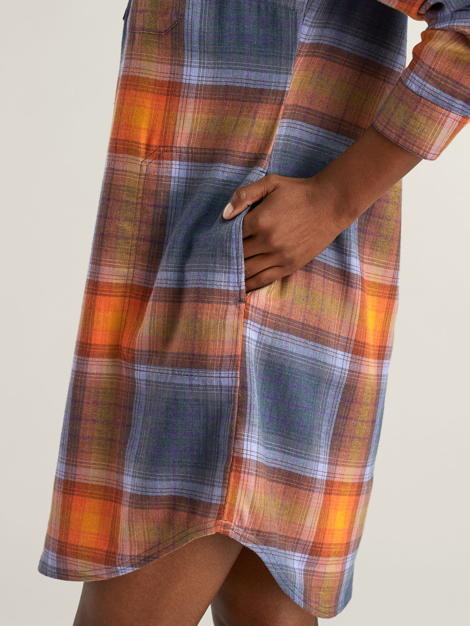 Plaiditude Long Sleeve Dress, , original