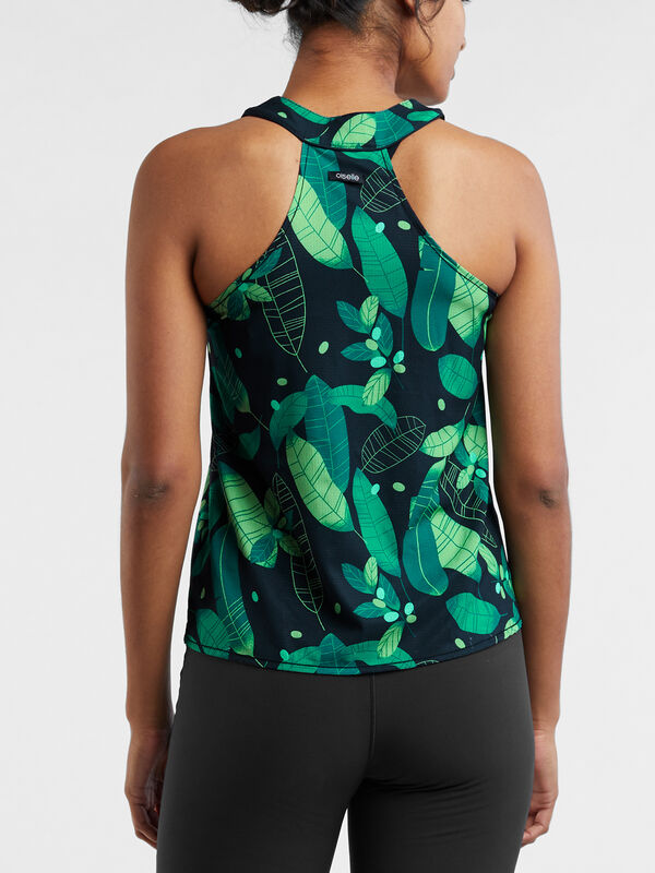 Sweat Test Cutout Racerback Tank Top, , original