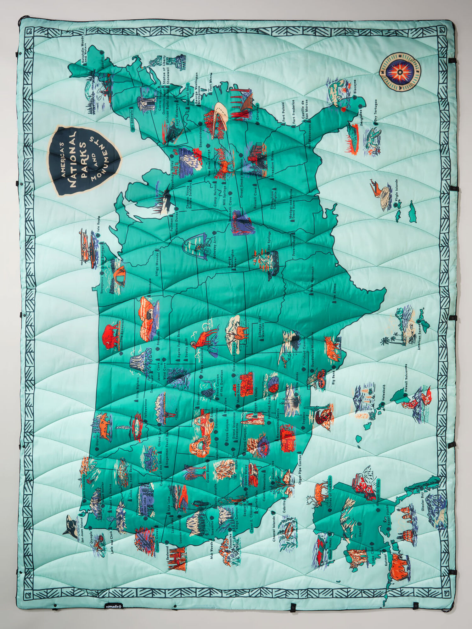 National Parks Puffer Blanket, , original