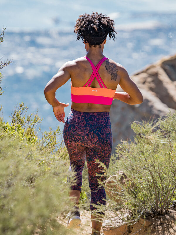 Mad Dash Reversible Crop Tights - Aloha, , original