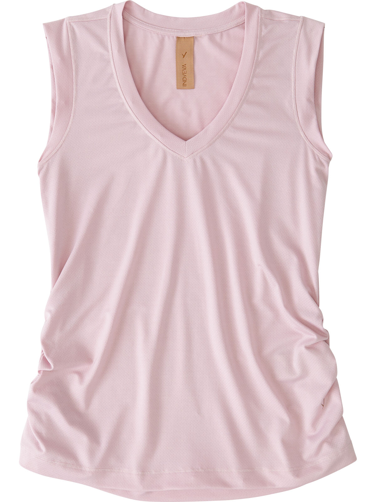 V Neck Ruched Tank Top: Solar Flair | Title Nine