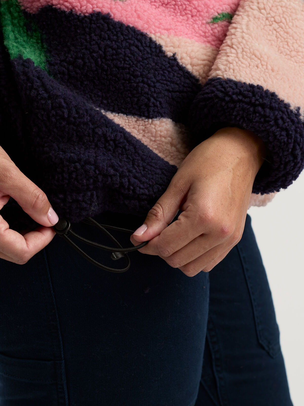 Women's Sherpa Fleece Jacket: Gypsi Outlet