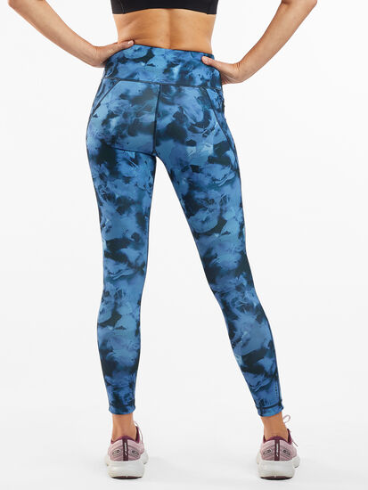 Mad Dash Reversible 7/8 Running Tights - Aurora, , original