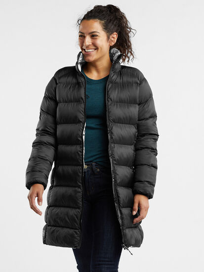 Two Fly Reversible Puffer Jacket: Model Image