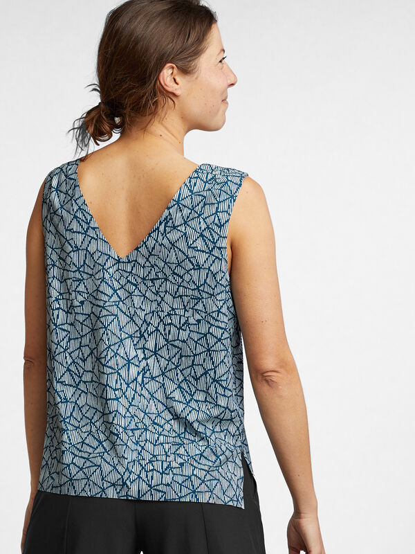 Round Trip Pocket Tank Top - Indio, , original