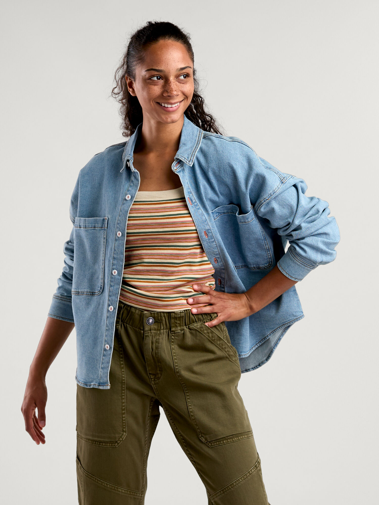 Headlands Square Neck Bra Top, , original