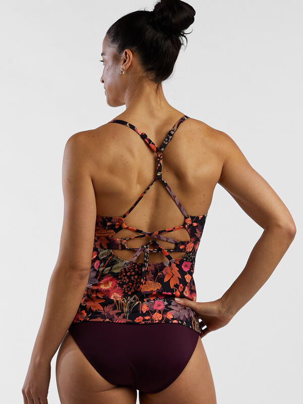 Tidal Rave Underwire Tankini Top - Amazonia, , original