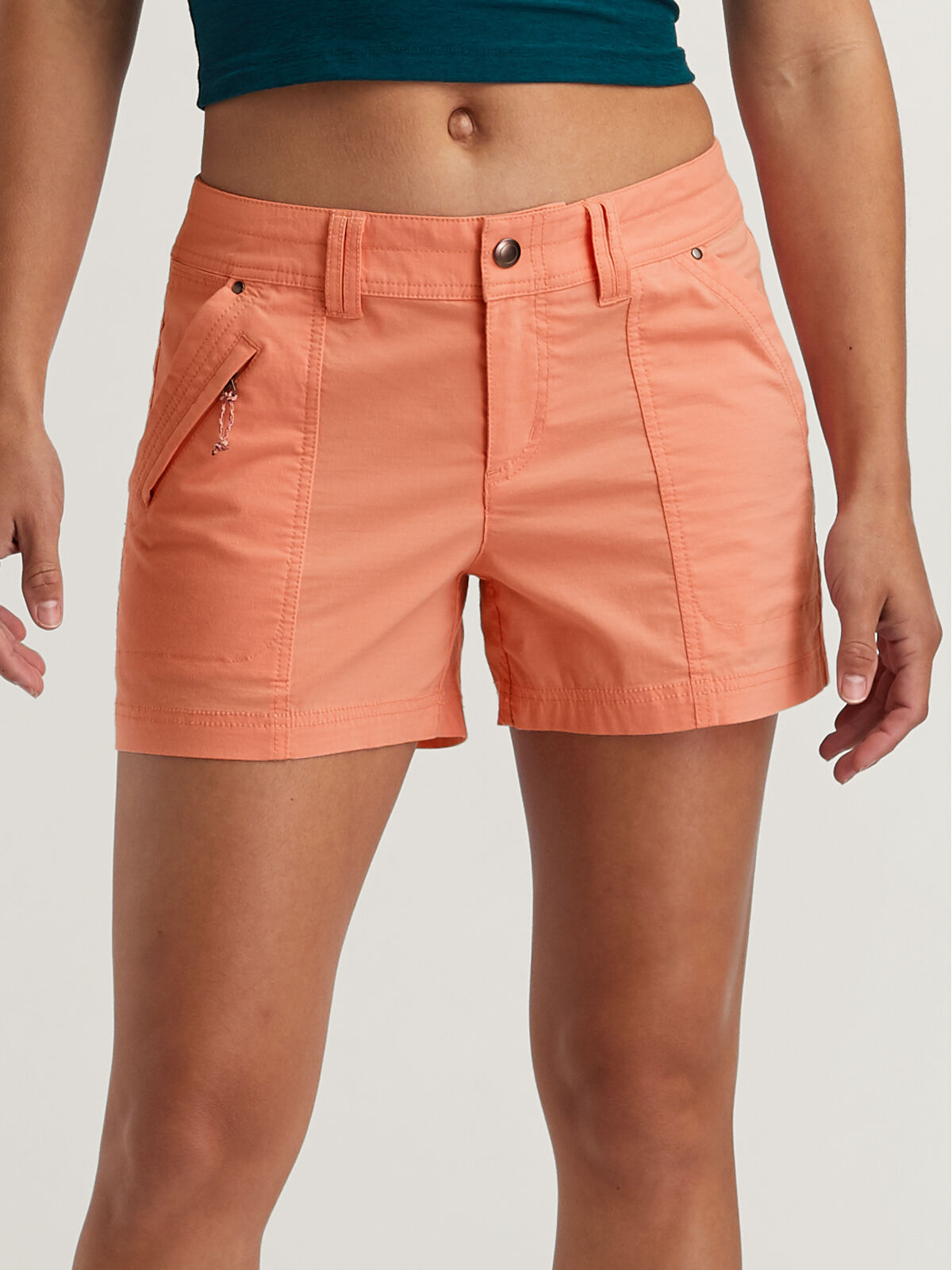 輝い Womens Hiking Shorts: Switchback Ultralight 4 女性用