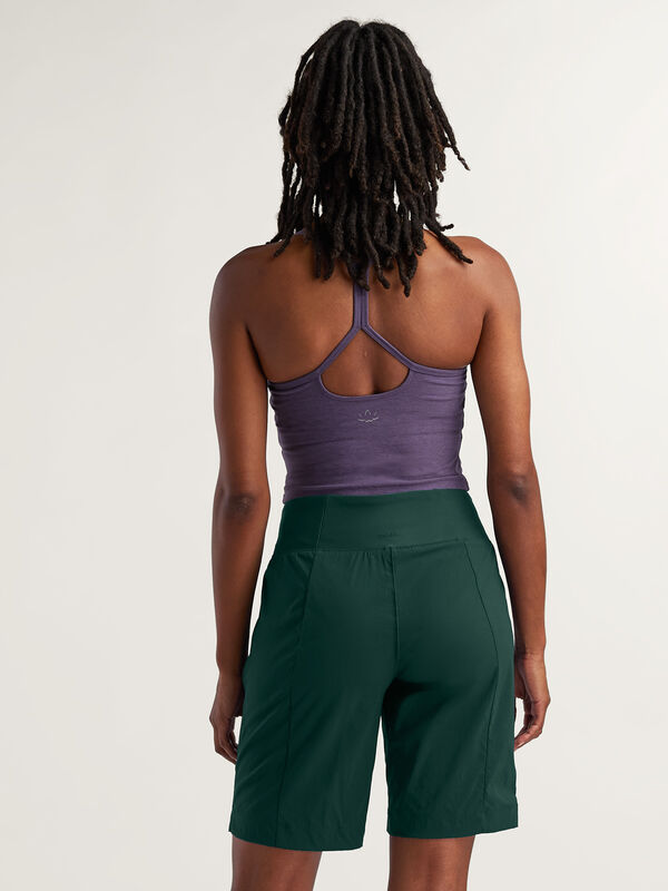 Prana Womens Hiking Shorts: Evergreen 9.5