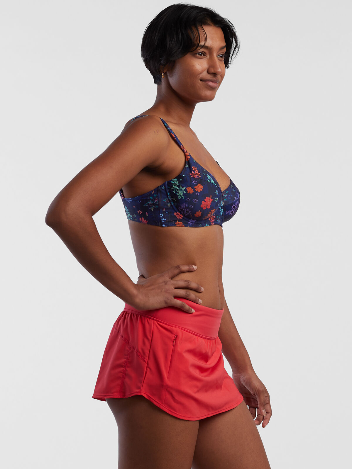 Bikini Halter Top: Makai Turkish Delight