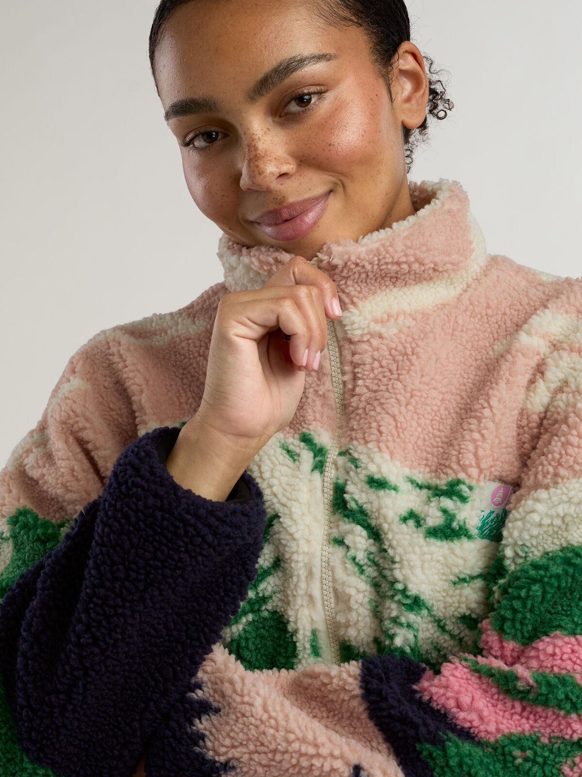 Women's Sherpa Fleece Jacket: Gypsi | Title Nine