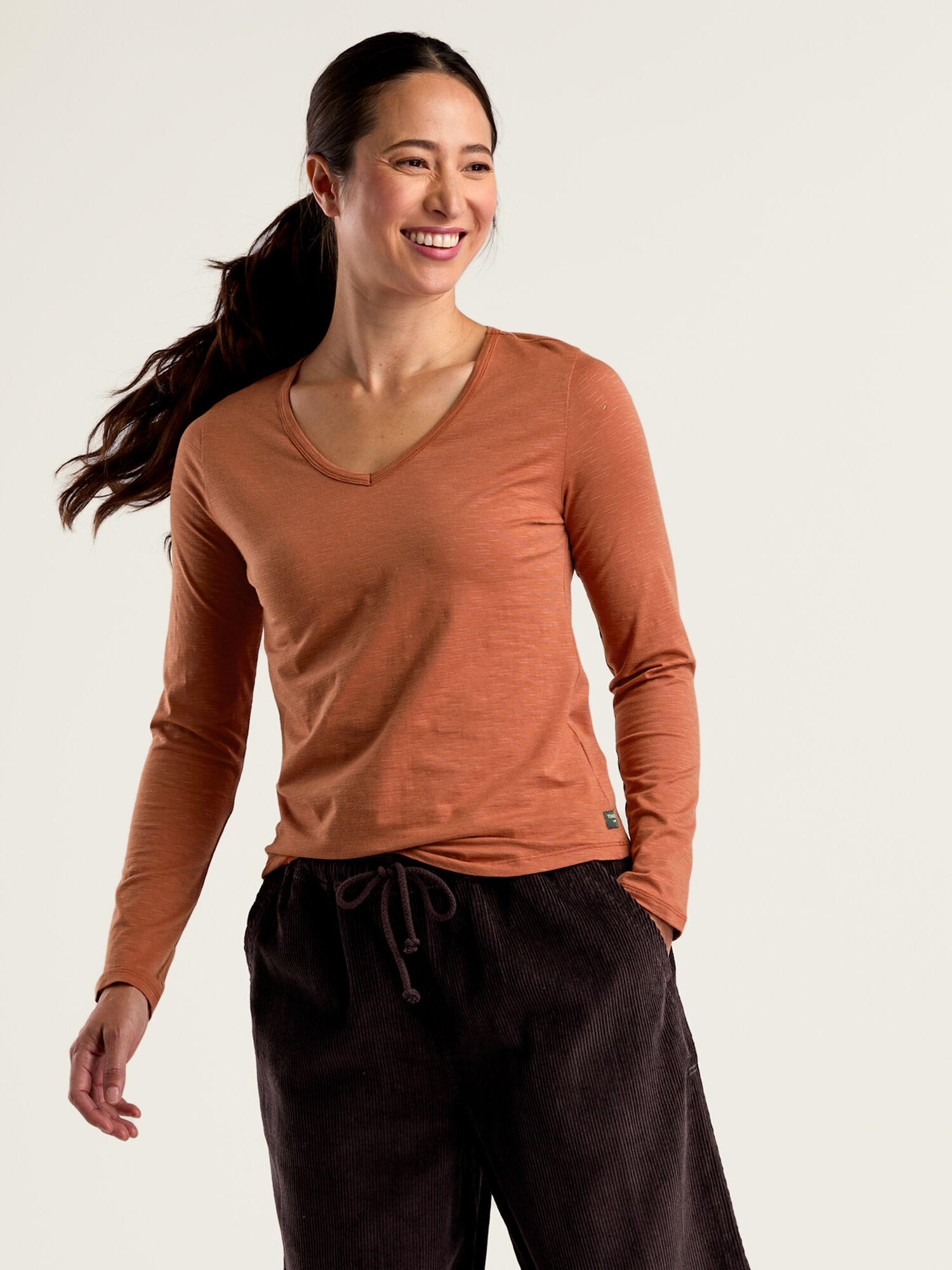 Samba V Neck Long Sleeve, , original