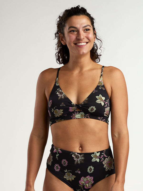 Carve Honu Twist Front Wireless Bikini Top - Solstice