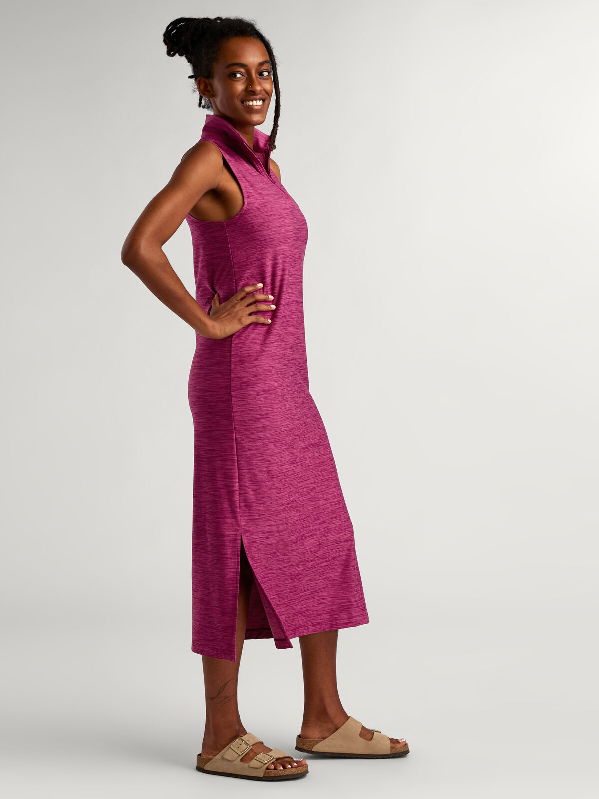 Women's Tica Midi Dress with 1/4 Zip Outlet
