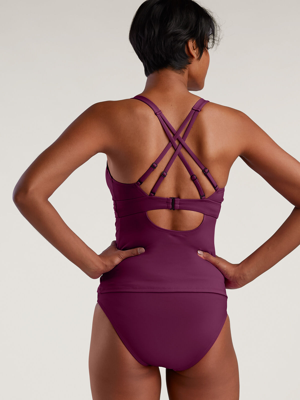 Underwire Tankini Top Metis Solid Outlet