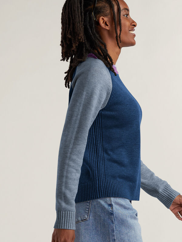 Mendocino Sweater - Colorblock, , original