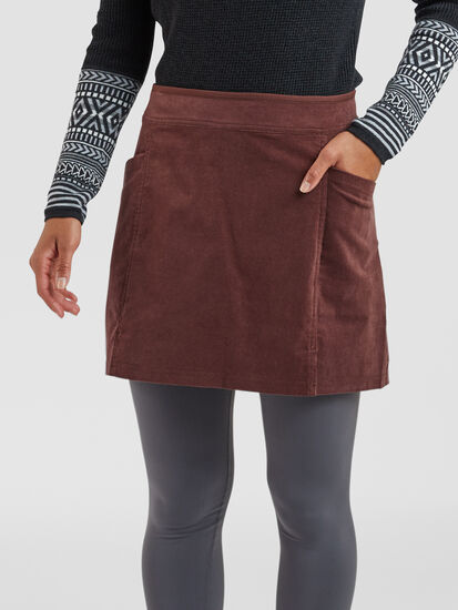 Detail Corduroy Skirt, , model
