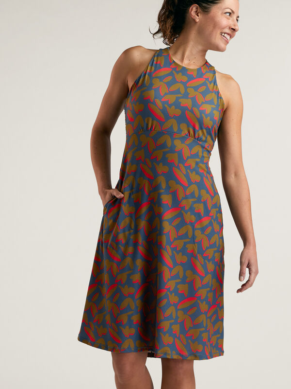 Dress With Built-In Bra: De Vivre Dress by Prana