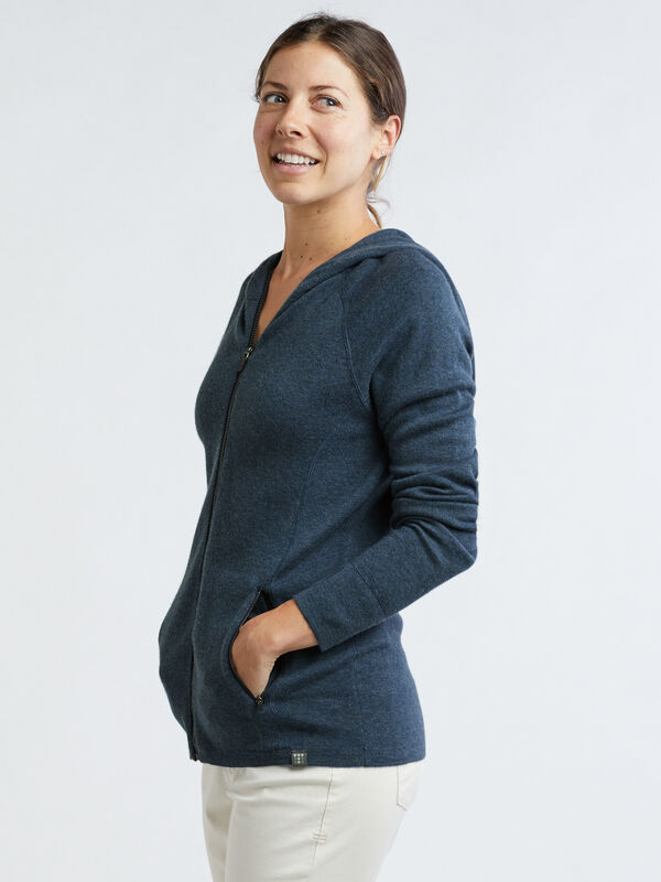 Super Power Full Zip Sweater, , model