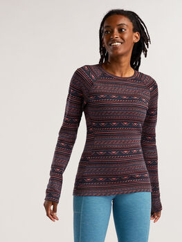 Smartwool Base Layer Wonder Woman Top - Print