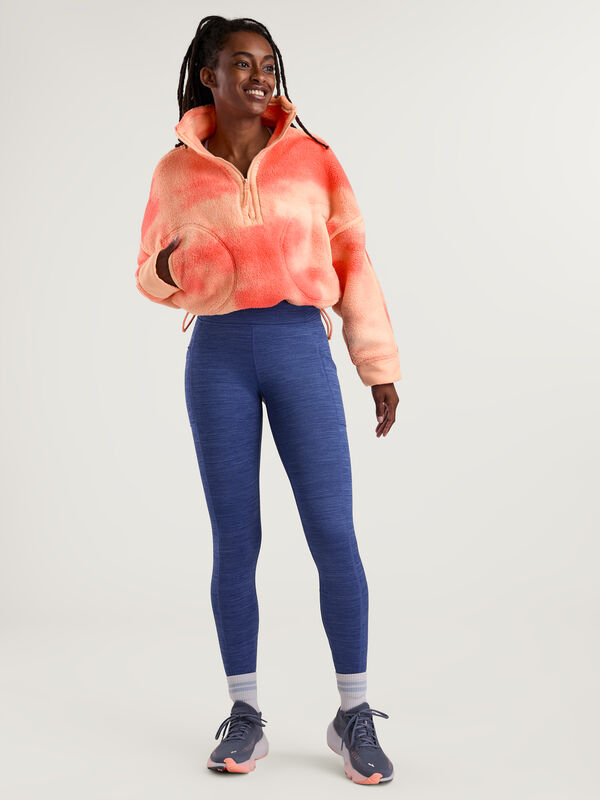 Women's Fleece Lined Leggings: Crash - Regular