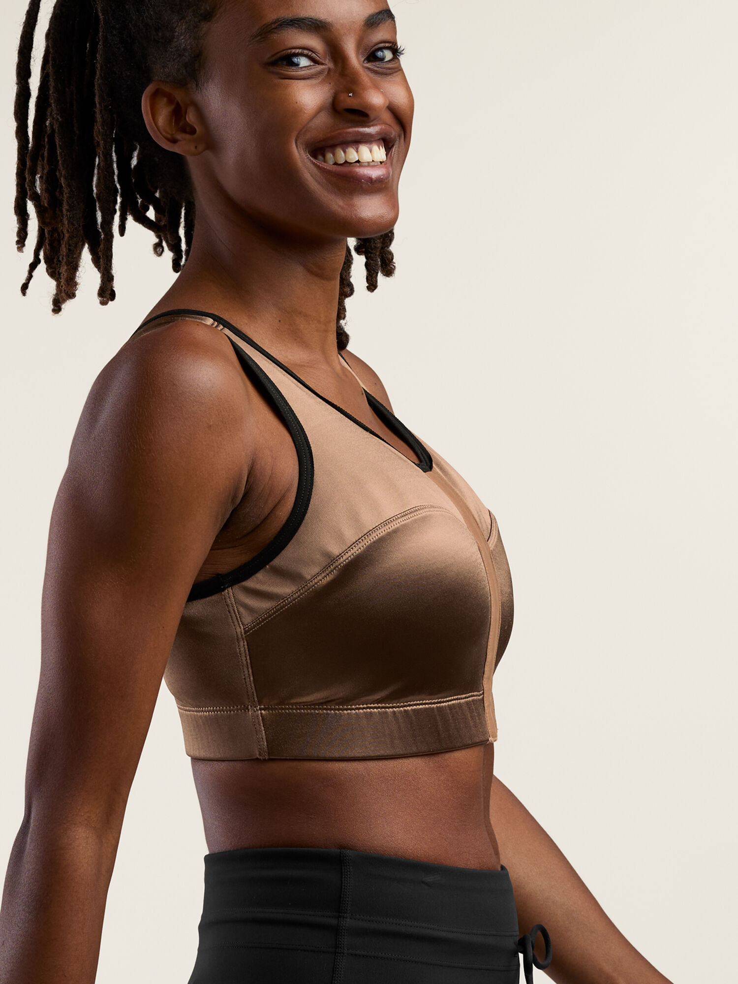 The Last Resort Front Close Sports Bra, , original