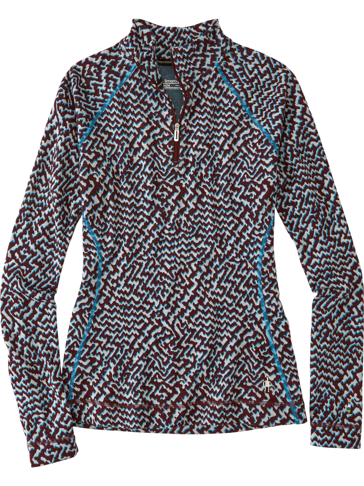 Wonder Woman 1/4 Zip Long Sleeve Top - Print, , original