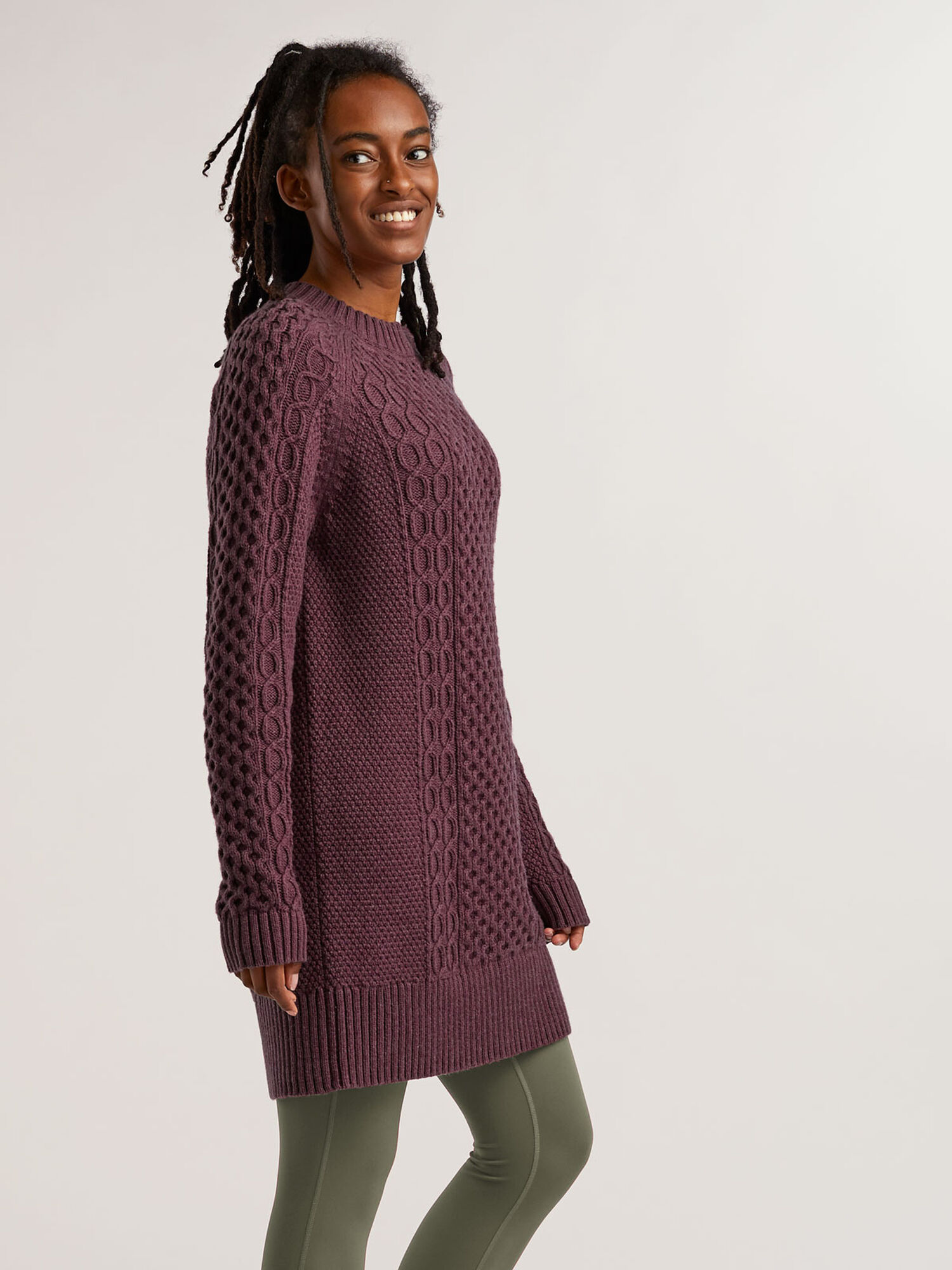 Serpentine Sweater Dress, , original
