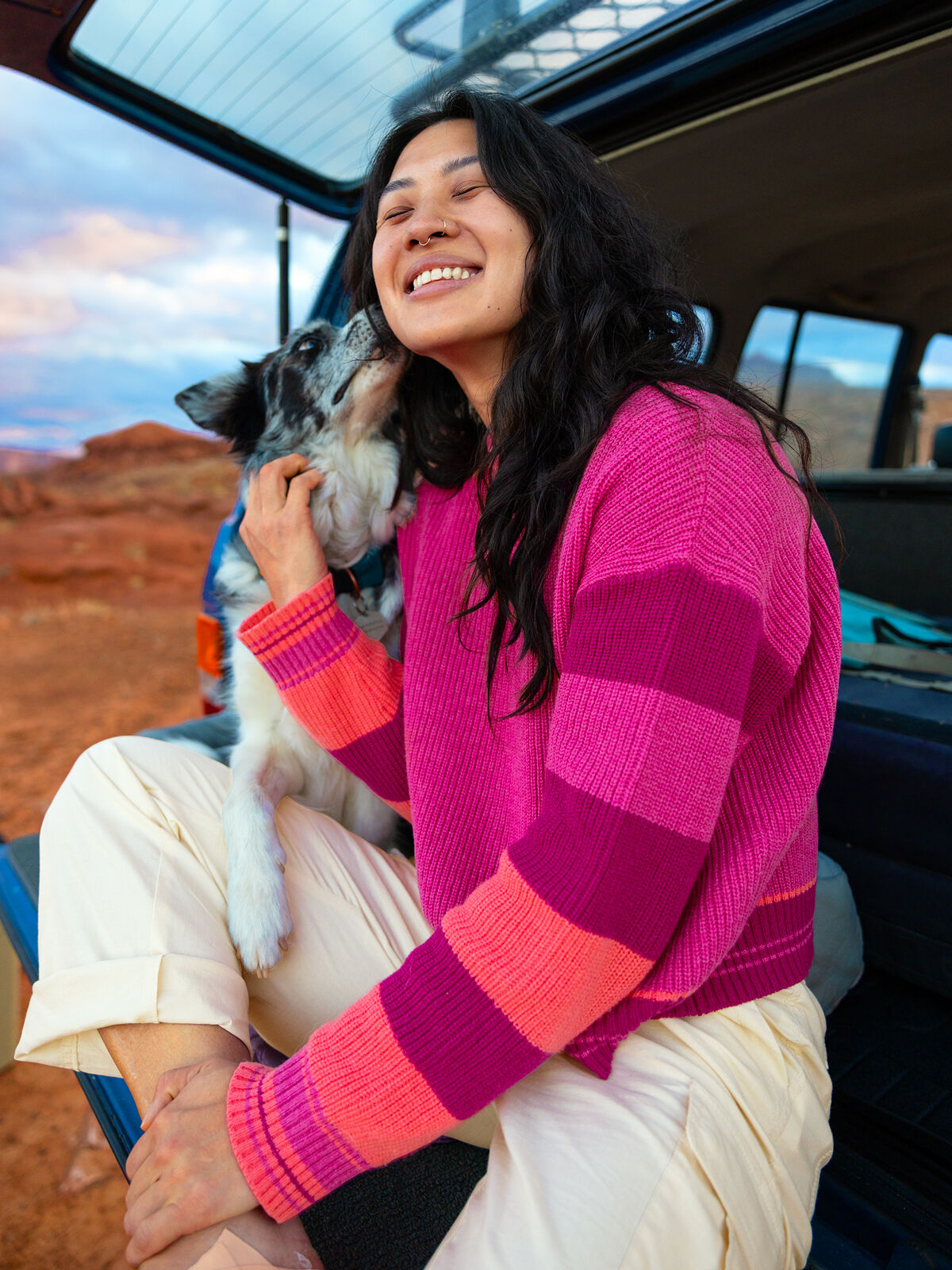 Big Sur Crew Neck Sweater – Women's Merino Blend Pullover | Title Nine