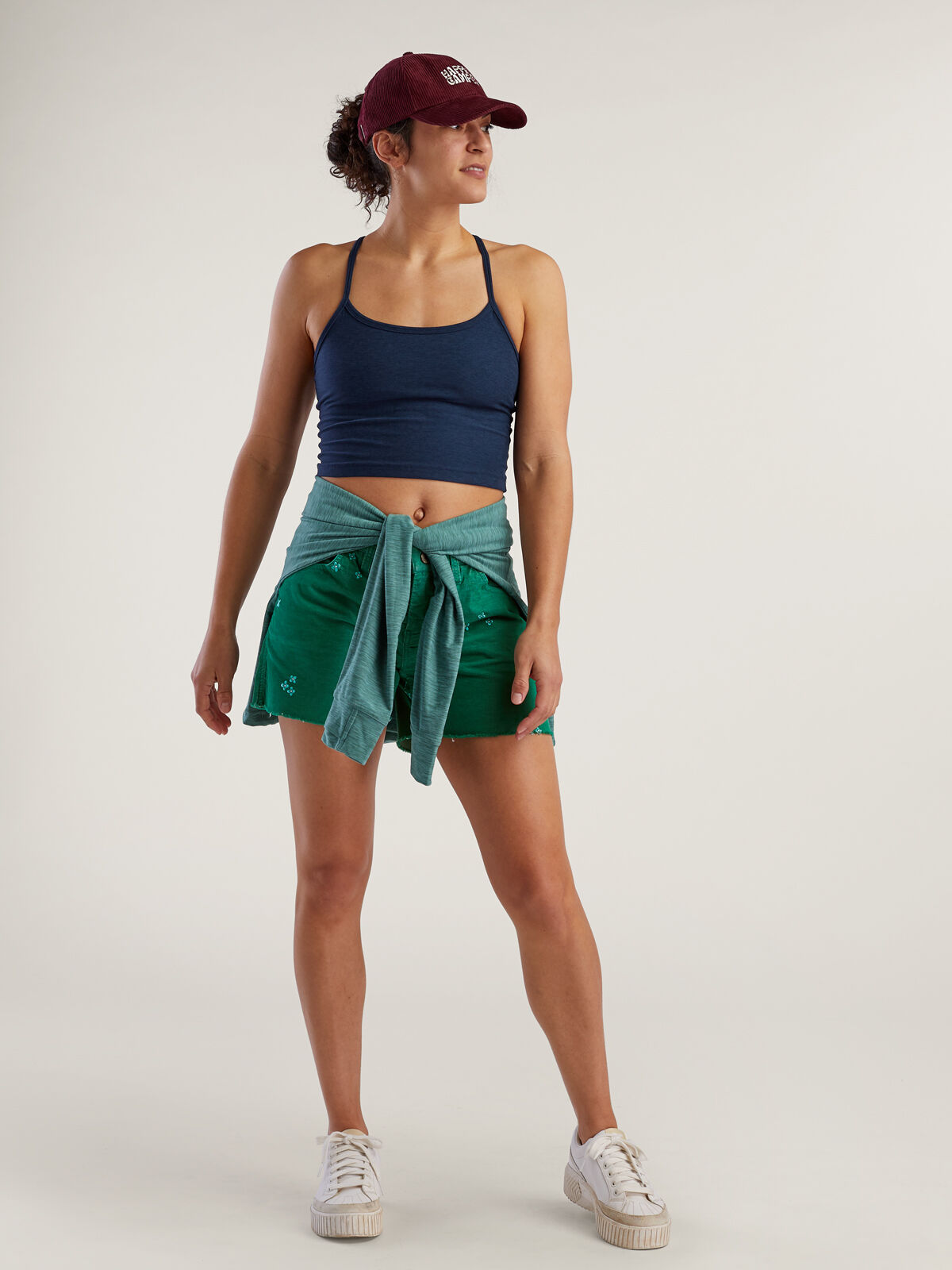 Womens Cut Off Shorts - Corduroy 