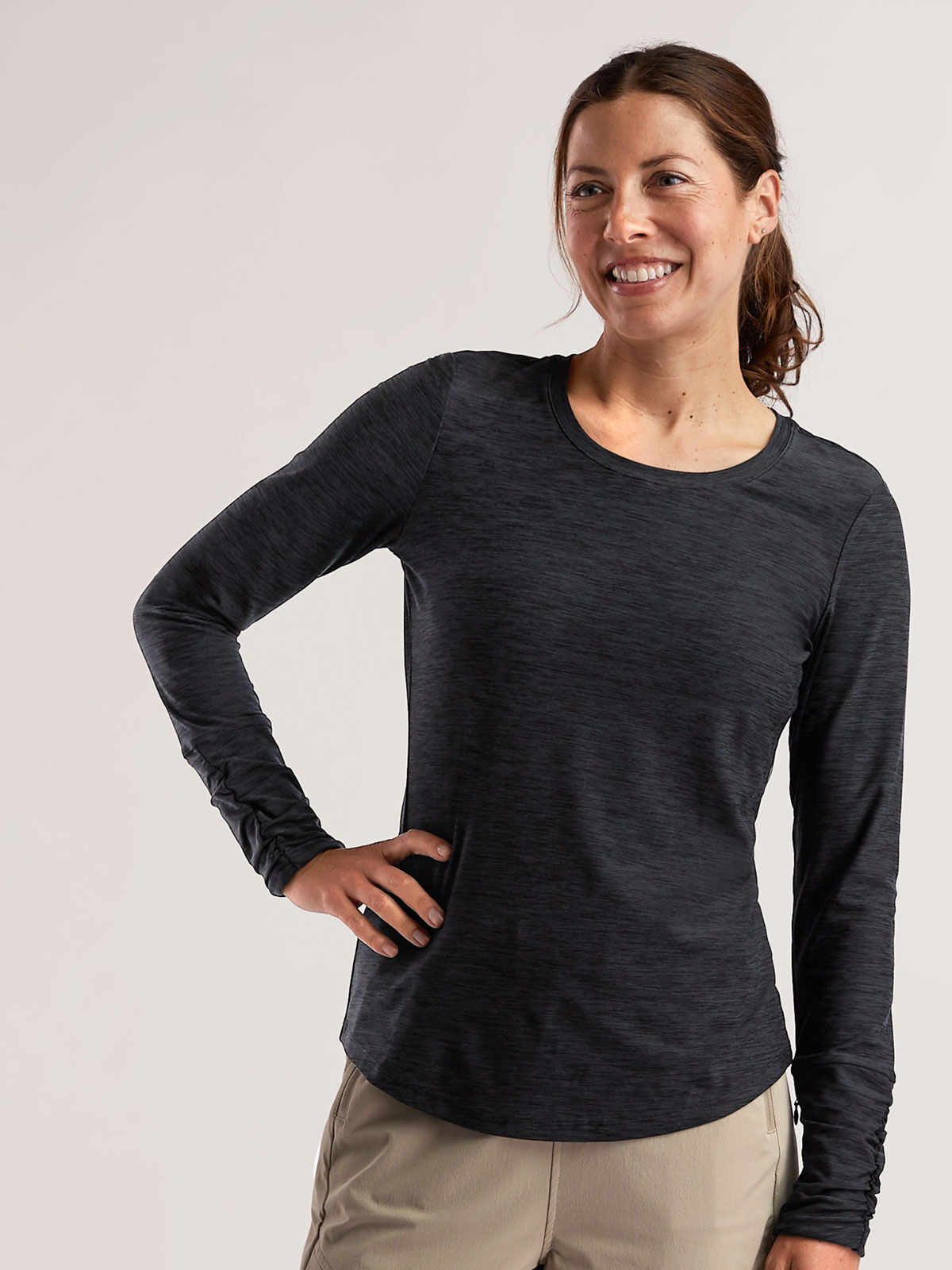 SEE SEE／LONG-SLEEVE WOOL CREW Men's 24 Hour Merino Wool Long Sleeve Crew | Ibex – IBEX