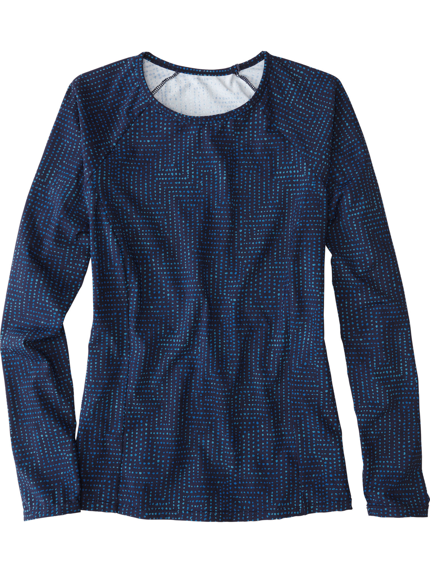 Block Out Long Sleeve Rash Guard - Sand Dunes Dot, , original