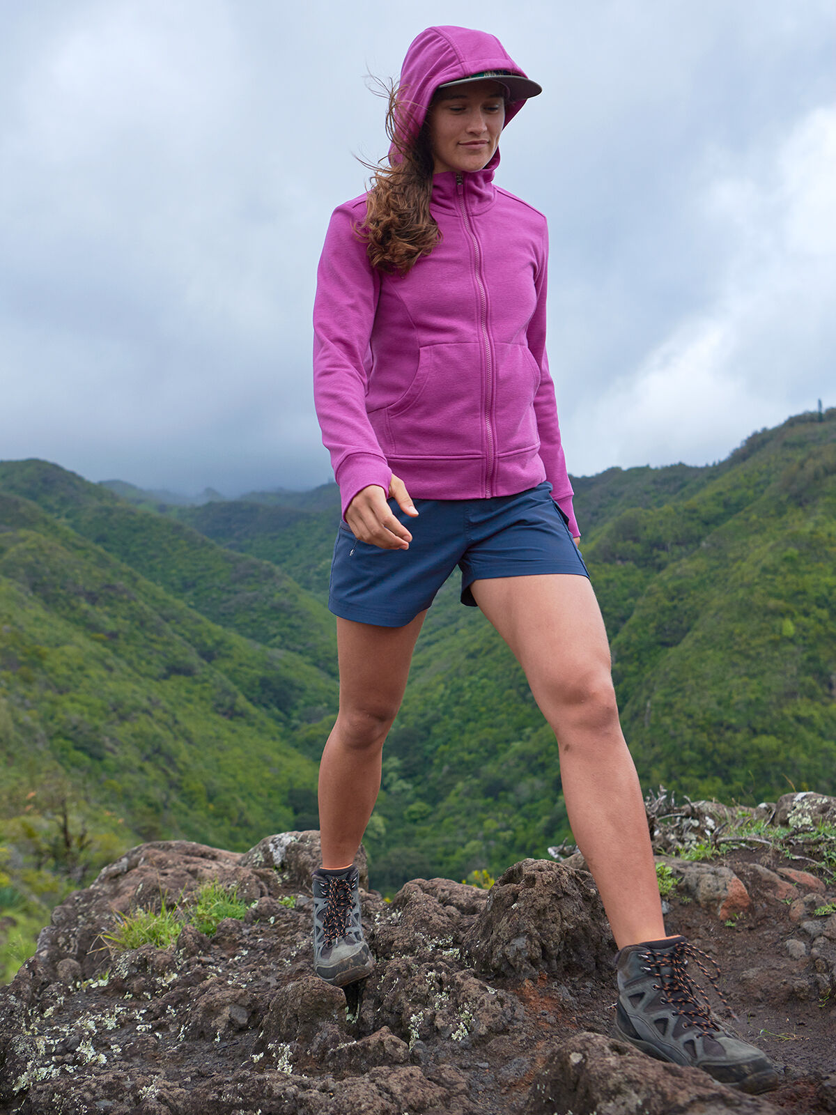 Hiking fleece sales hoodie