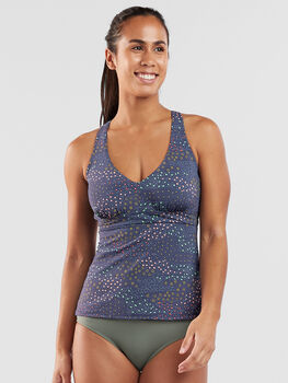 Phenom Underwire Tankini Top - Alpen Bloom