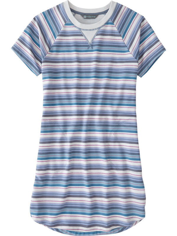 Hideaway Sweatshirt Dress - Horizon Stripe, , original