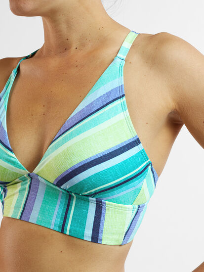 Sure Bet Midkini Top - Madras Stripe, , original