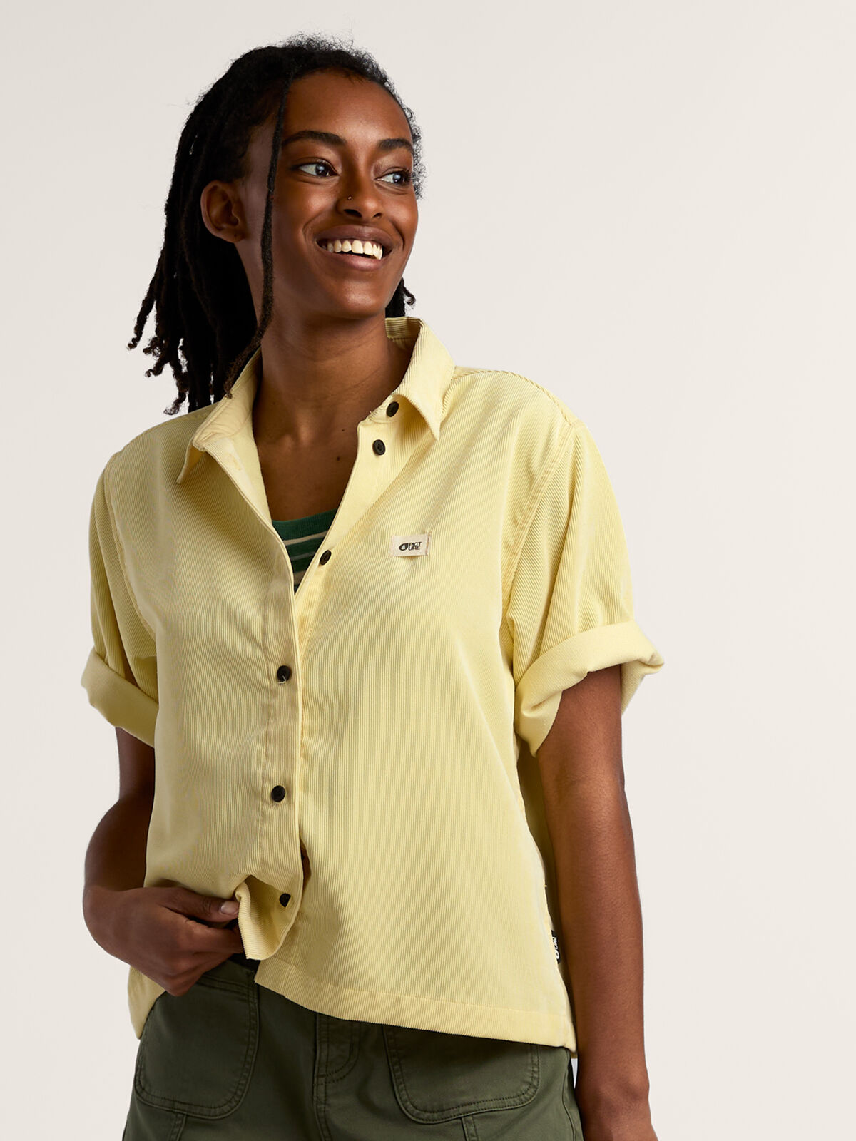 Picture Sesia Travel-Ready Short Sleeve Corduroy Shirt | Title Nine