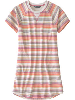 Hideaway Sweatshirt Dress - Horizon Stripe