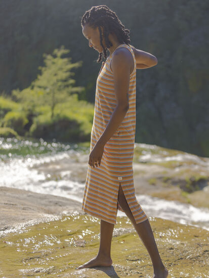 Terra Midi Dress: Model Image